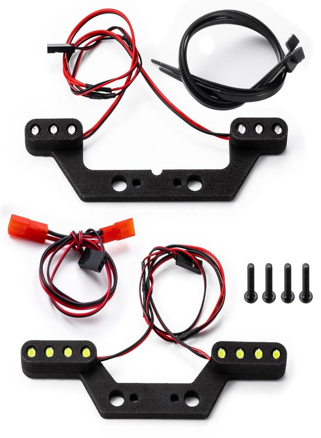 Benedict Harry طقم مصابيح LED أمامية وخلفية لسيارات التحكم عن بعد ARRMA Big Rock 3S بمقياس 1/10، قطع غيار مُحسّنة - Image 1